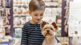 cute-little-dog-pet-shop-with-owner
